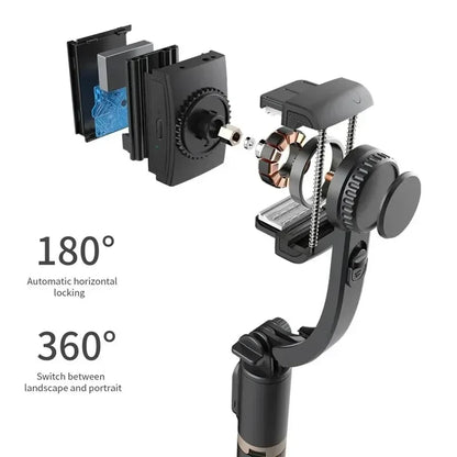 Q08 Gimbal Stabilizer Tripod